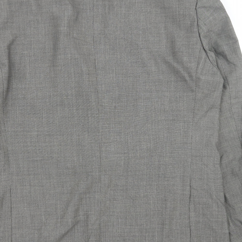 Daniel Grahame Mens Green  Polyester Jacket Suit Jacket Size 44