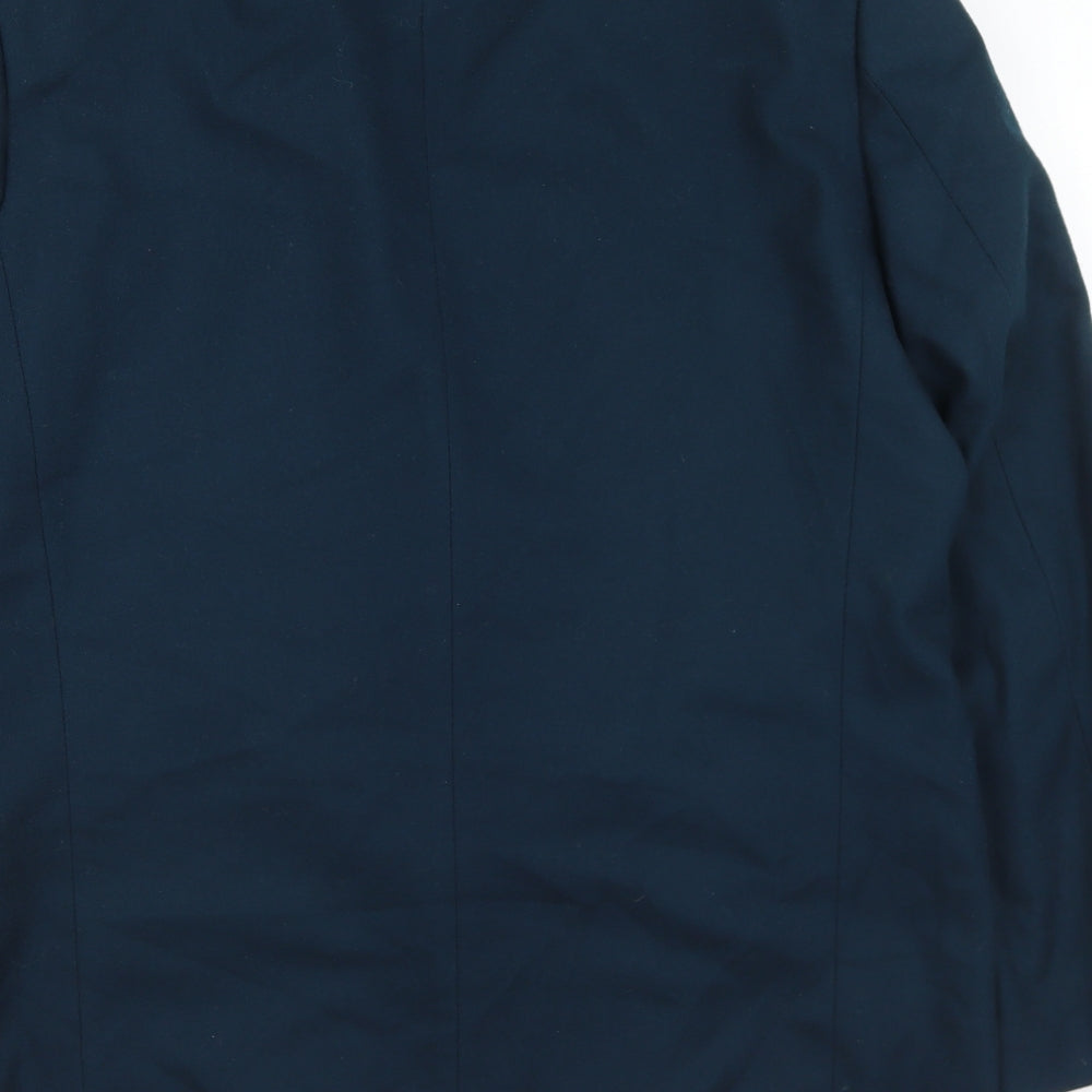 BHS Mens Blue  Wool Jacket Suit Jacket Size 42