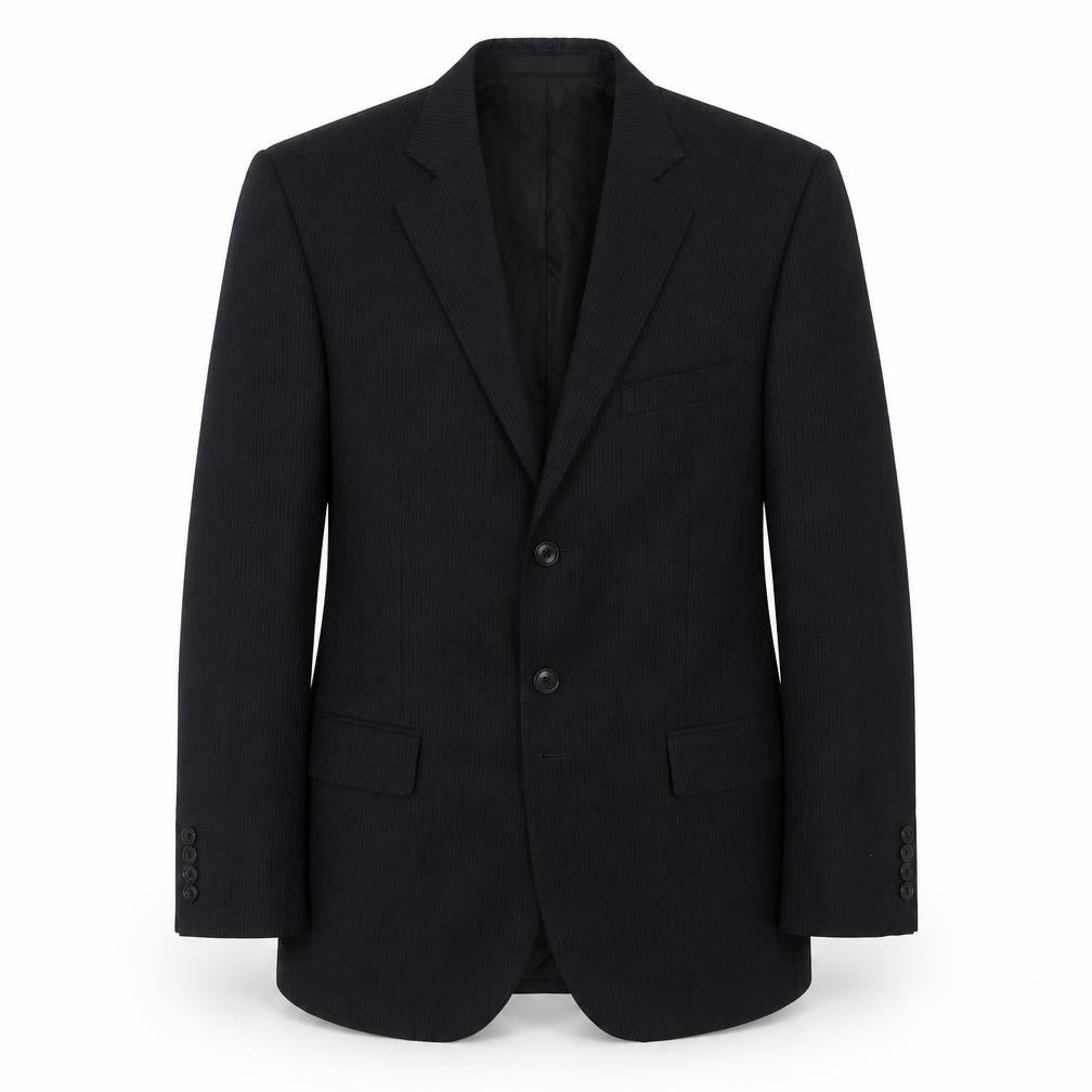 Marks and Spencer Mens Black  Polyester Jacket Suit Jacket Size 38
