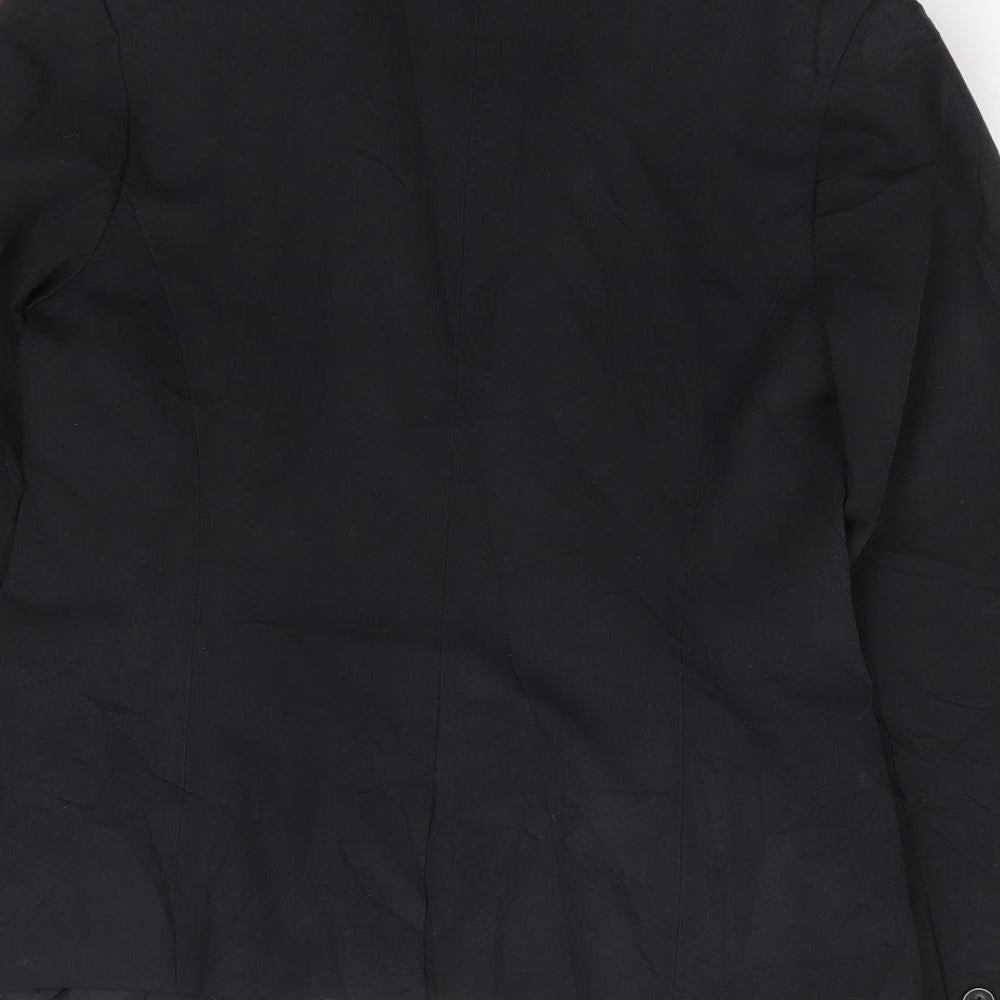 Dorothy Perkins Womens Grey  Polyester Jacket Blazer Size 8