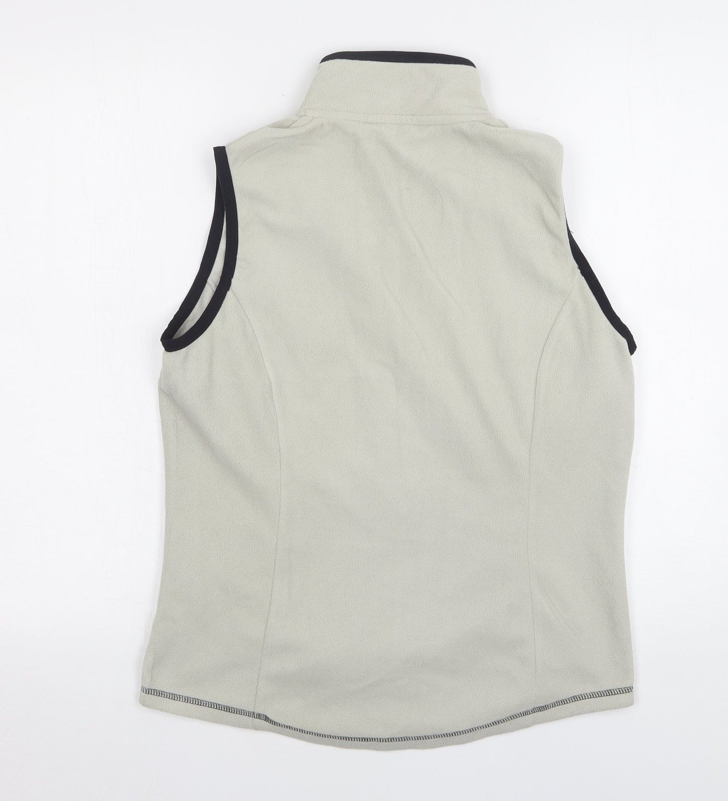 Line 7 Womens Blue  Polyester Vest Sweatshirt Size S  Zip