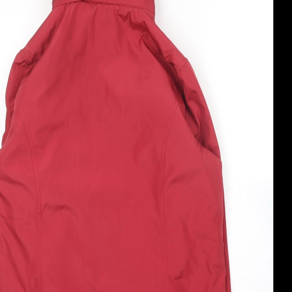 Bonmarché Womens Red   Rain Coat Coat Size S