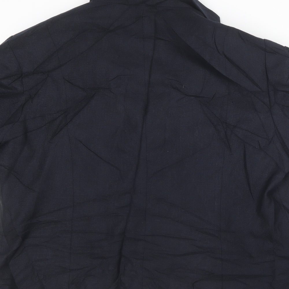 Bianco Womens Blue   Jacket Blazer Size 18
