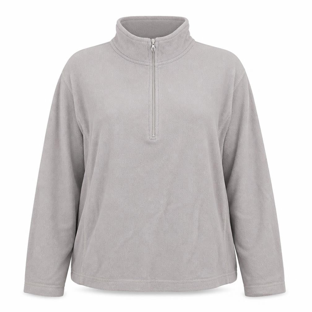 Millie fox Womens Grey  Polyester Pullover Sweatshirt Size 14  Zip