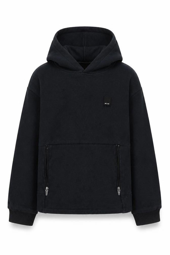 George Boys Blue  Cotton Pullover Hoodie Size 6-7 Years
