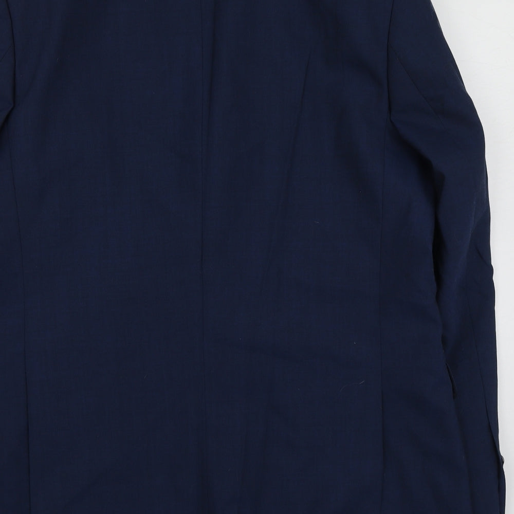 The collection Mens Blue  Wool Jacket Suit Jacket Size 44