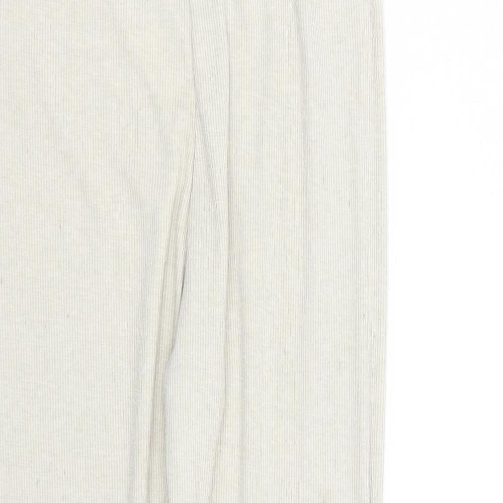Matalan Girls Beige  Polyester Jegging Trousers Size 10 Years  Regular