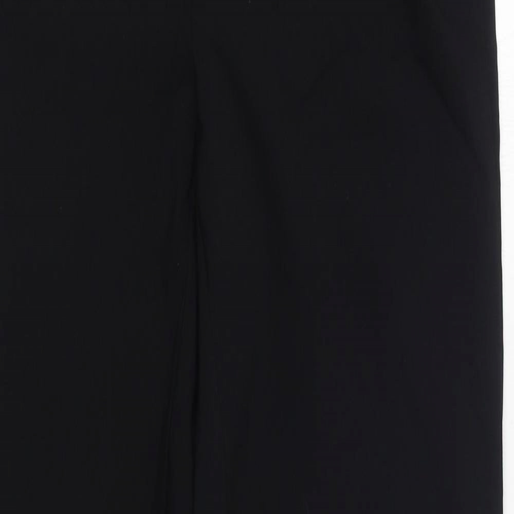 Gerard Womens Black  Nylon Trousers  Size 10 L29 in Regular Zip
