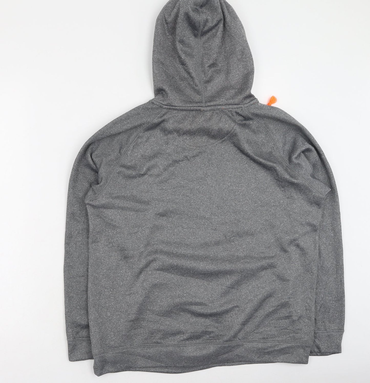 Pro-player Mens Grey  Polyester Pullover Hoodie Size S