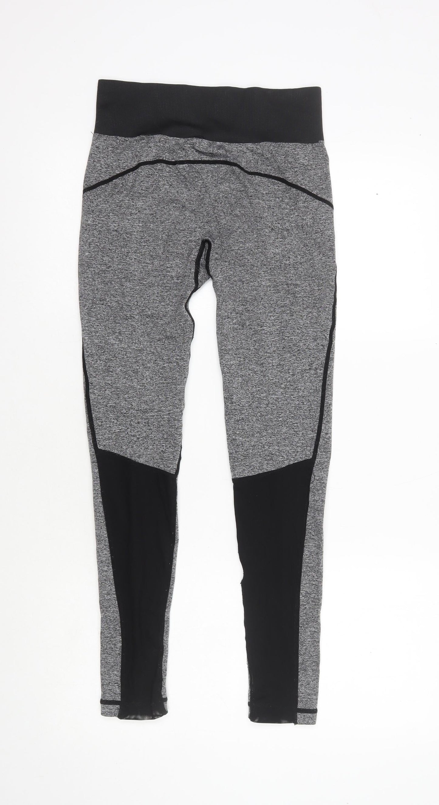 New Look Womens Black  Polyester Sweatpants Leggings Size S L26 in Regular