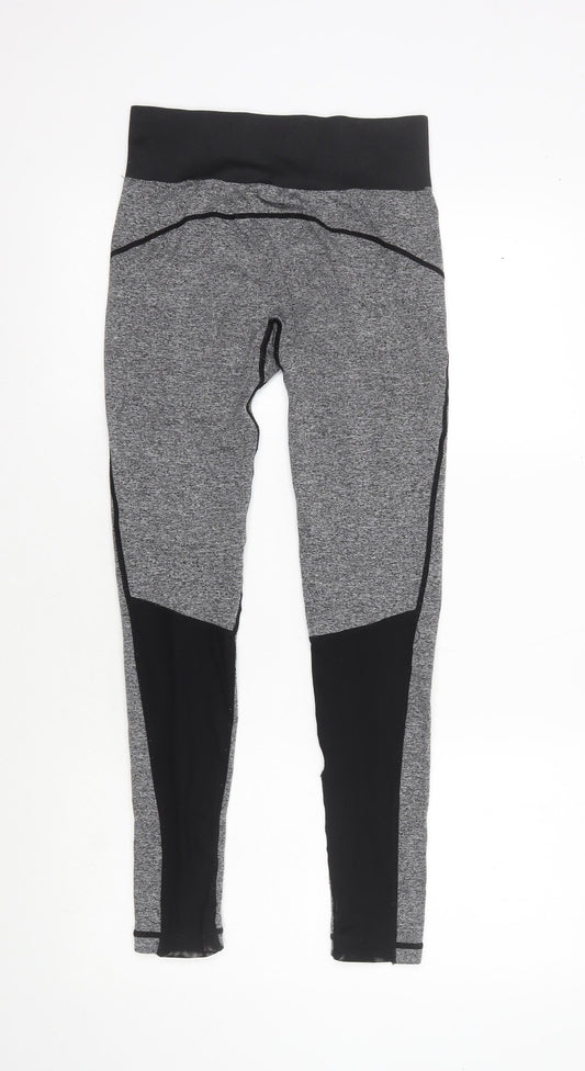 New Look Womens Black  Polyester Sweatpants Leggings Size S L26 in Regular