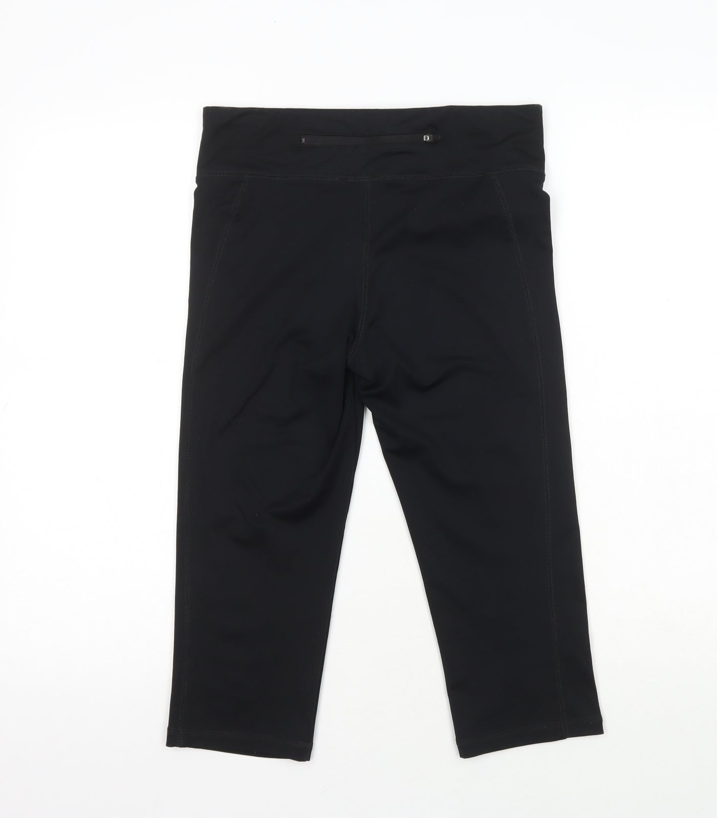 Dunnes Womens Black  Polyester Sweatpants Leggings Size S L18 in Regular