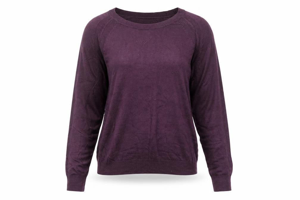 Marks and Spencer Womens Purple  Acrylic Pullover Sweatshirt Size 12
