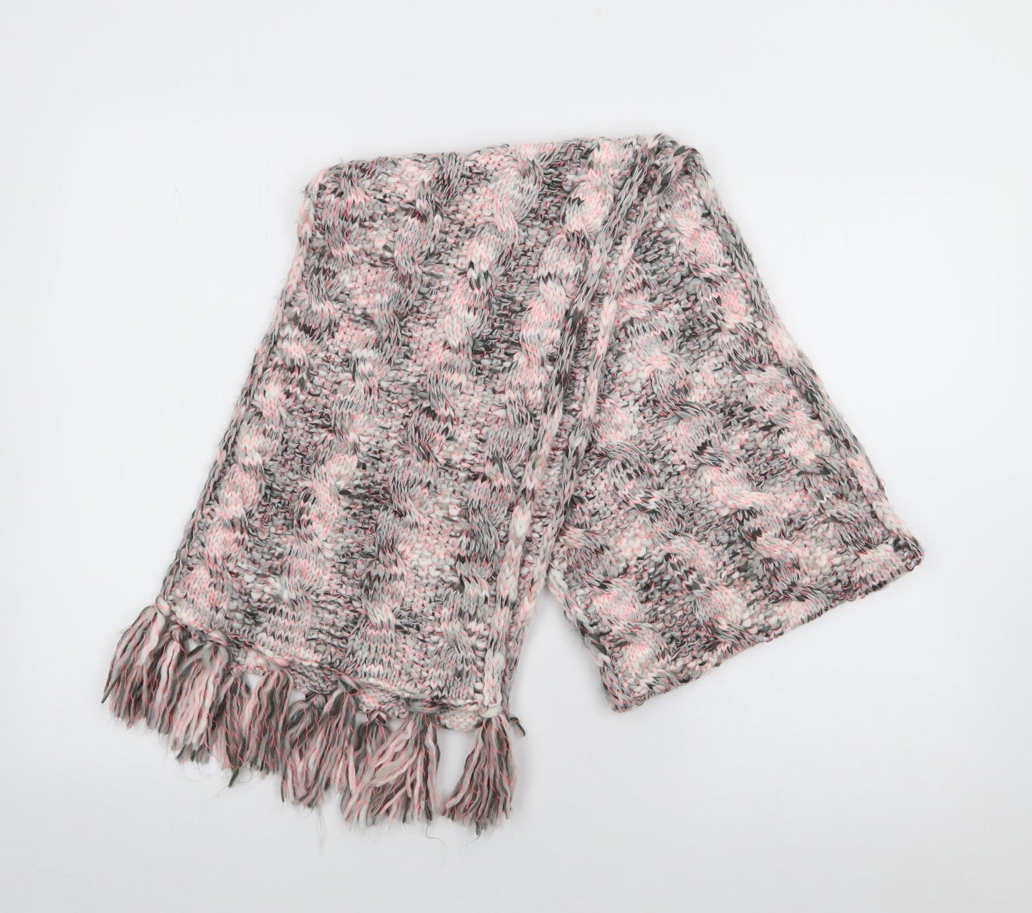 F&F Womens Multicoloured  Acrylic  Scarf