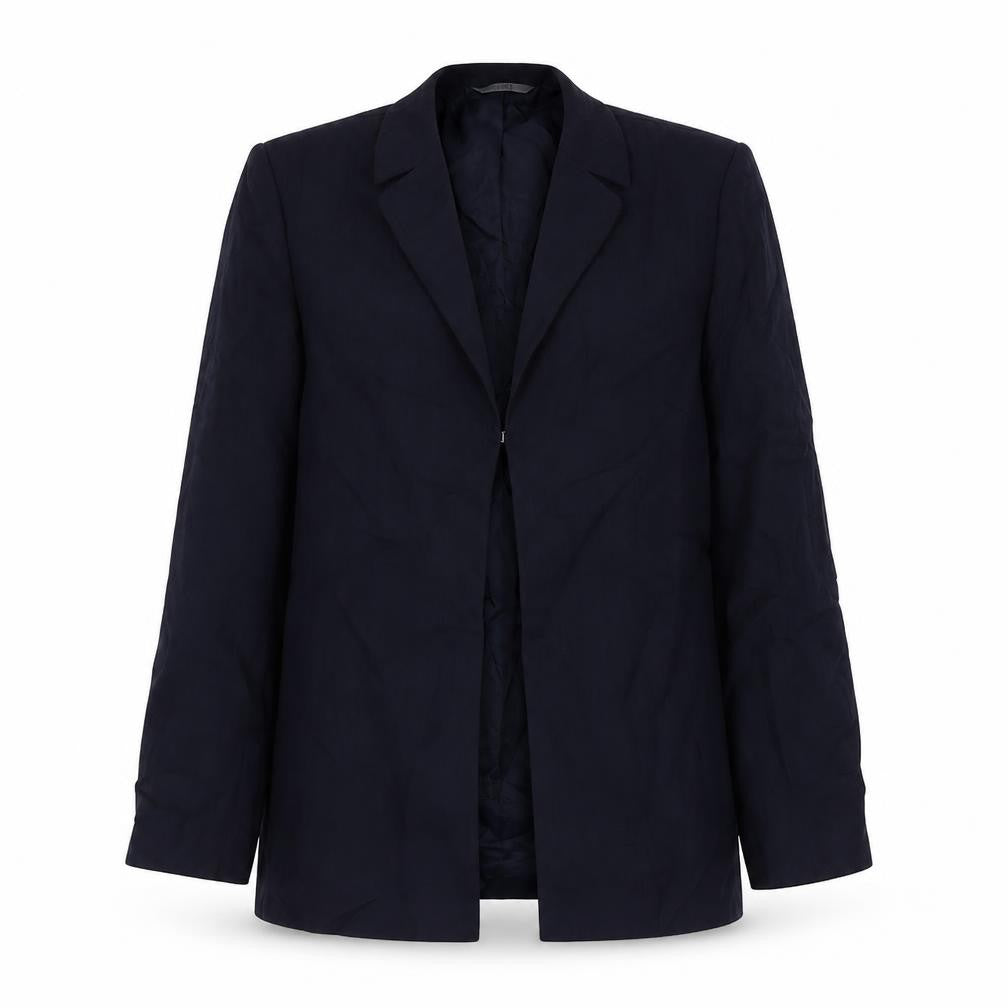 M&S Womens Blue  Polyester Jacket Suit Jacket Size L