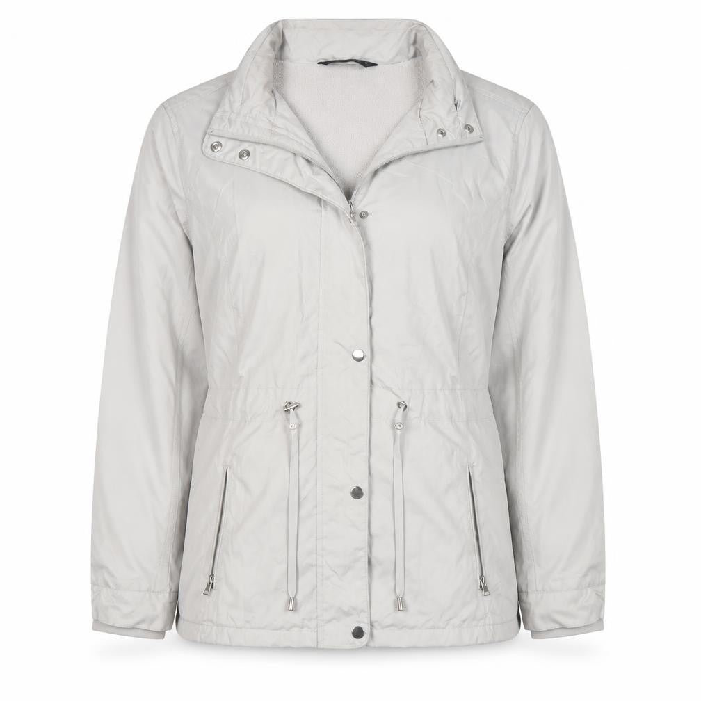 Dunnes Womens Grey   Jacket  Size 14  Zip