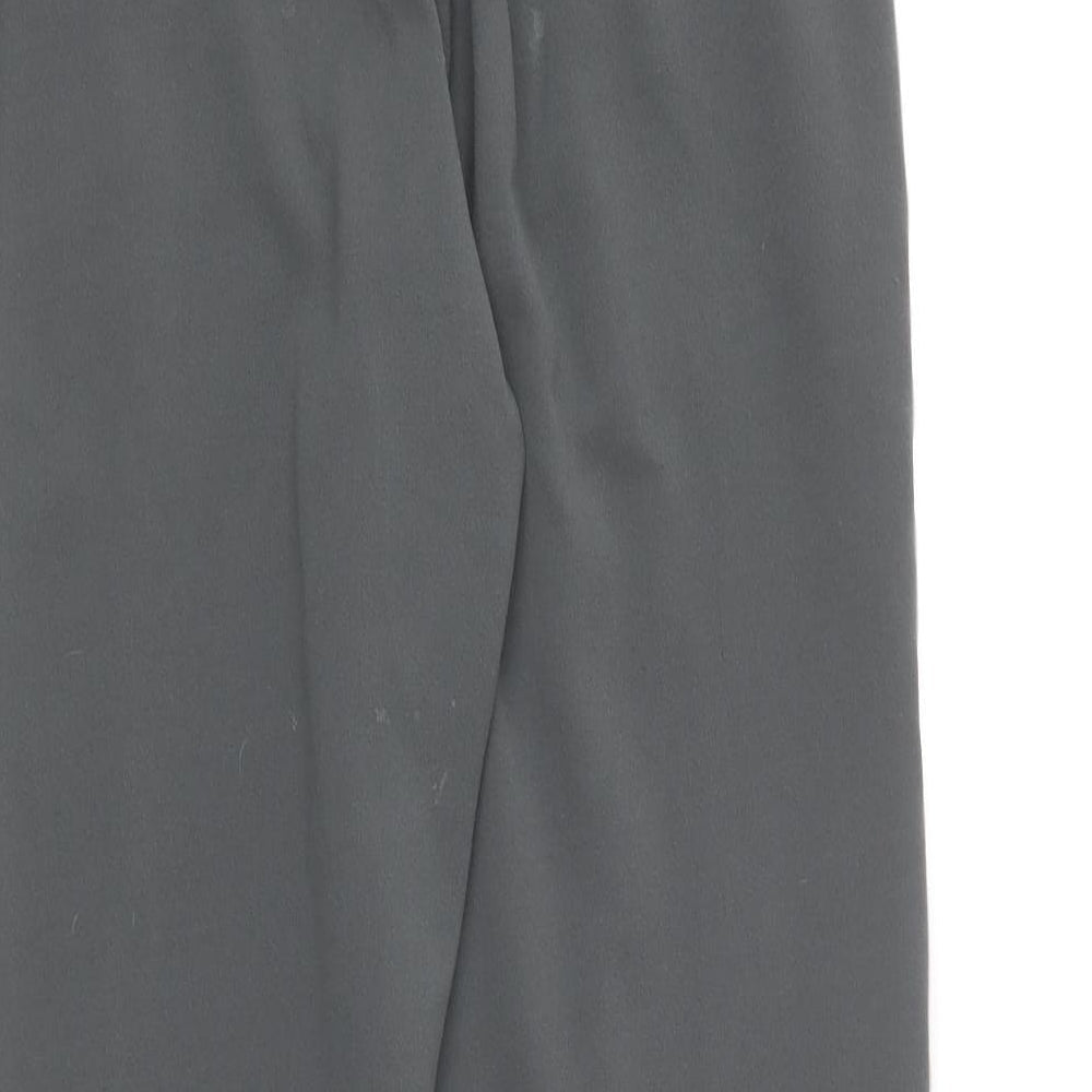 Fox Mens Grey  Polyester Jogger Trousers Size M L24 in Regular