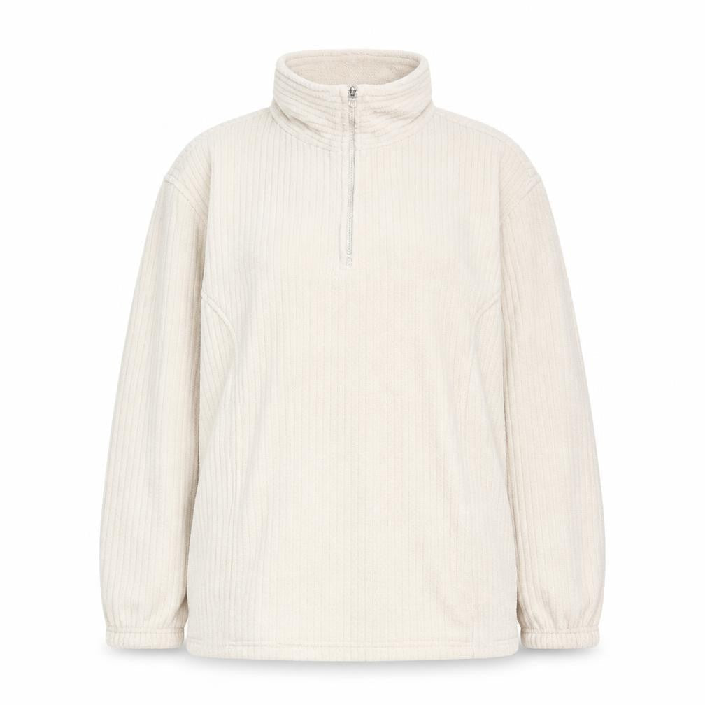 Nuggets Womens Beige  Polyester Pullover Sweatshirt Size M