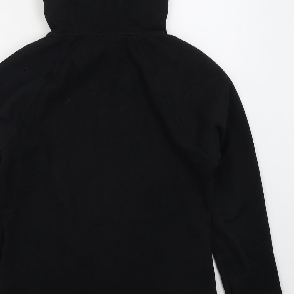 Kyodan Womens Black  Cotton Pullover Hoodie Size S  Pullover