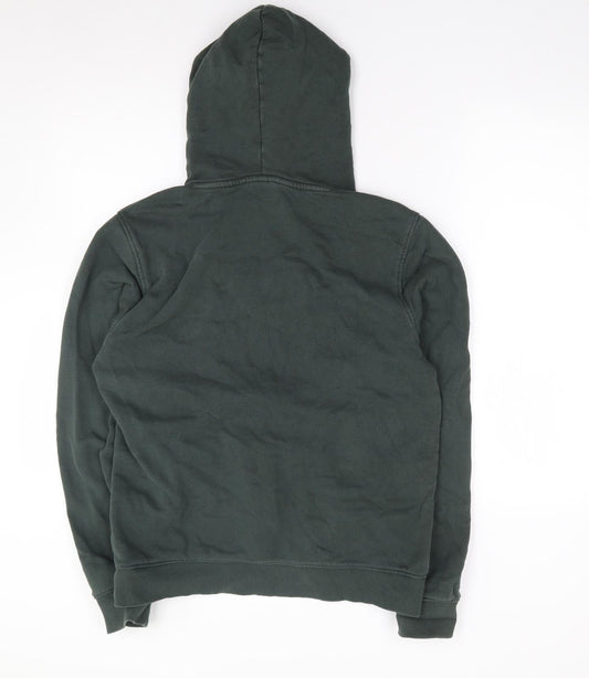 Anti Blue  Womens Green  100% Cotton Pullover Hoodie Size M  Pullover