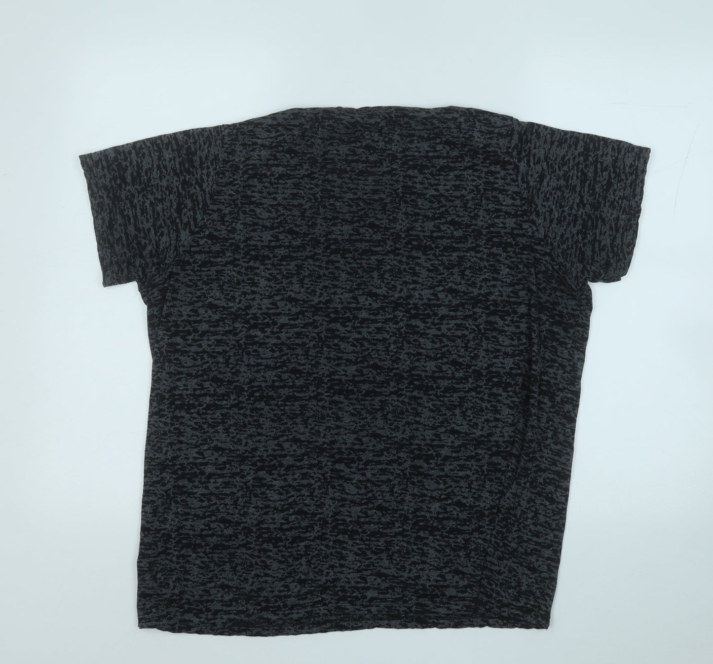Capsule Womens Grey  Polyester Basic T-Shirt Size 18 Round Neck