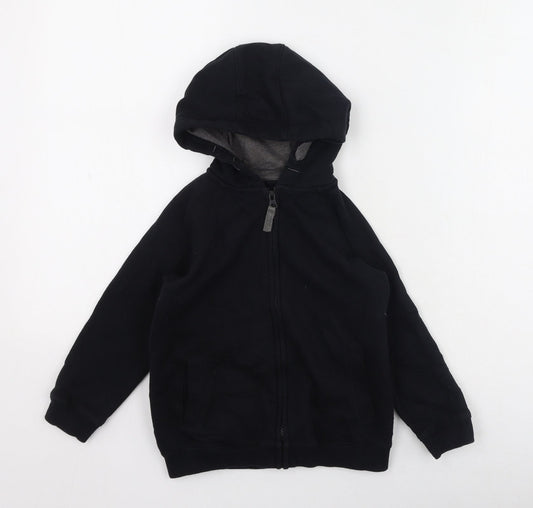 Casual debt Boys Blue  Cotton Full Zip Sweatshirt Size 5 Years