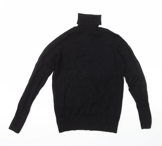Dunnes  Womens Black  Viscose Pullover Sweatshirt Size M