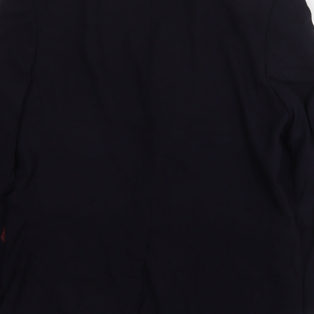 Hyphen  Mens Blue  Wool Jacket Suit Jacket Size 40
