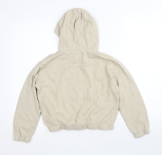 Primark Girls Beige  Cotton Pullover Hoodie Size 10-11 Years   - Inspire