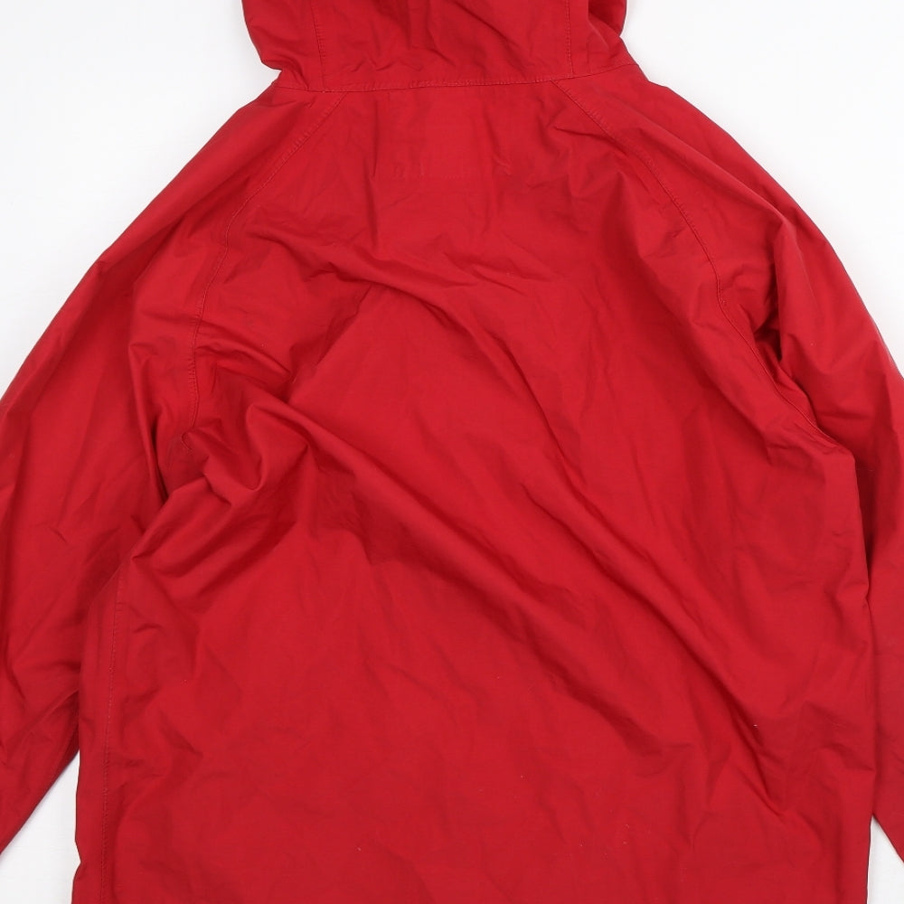 Tribord Womens Red   Rain Coat Coat Size XS