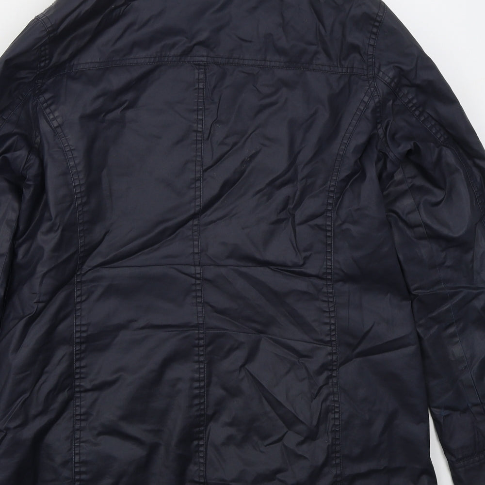 George Womens Blue   Jacket Coat Size 12  Zip
