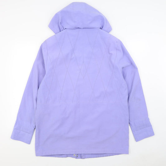 Classics Womens Purple   Jacket  Size 14  Zip