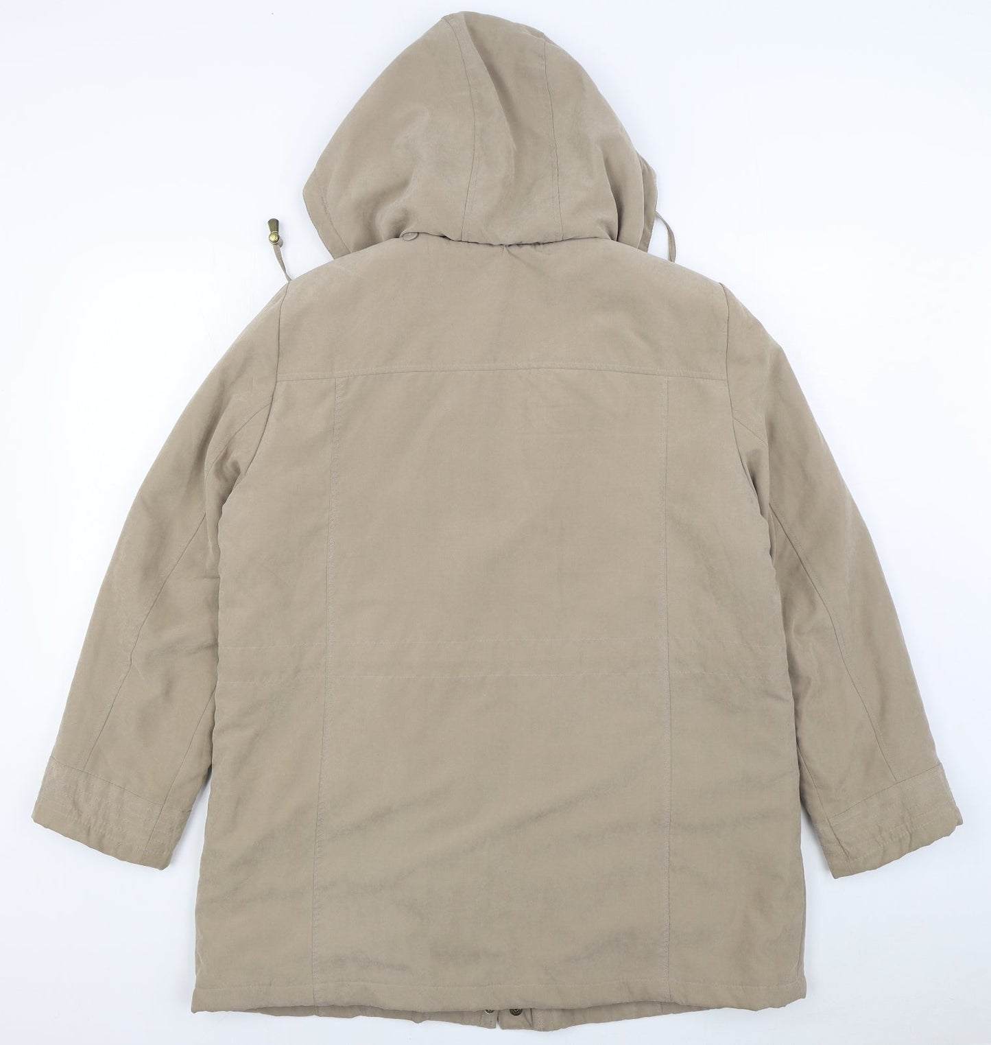 BM Womens Beige   Jacket  Size M  Zip