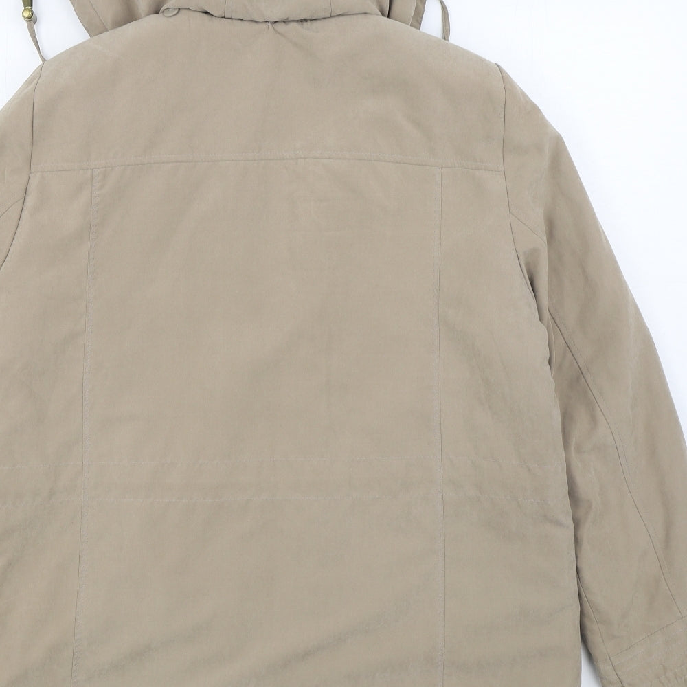 BM Womens Beige   Jacket  Size M  Zip