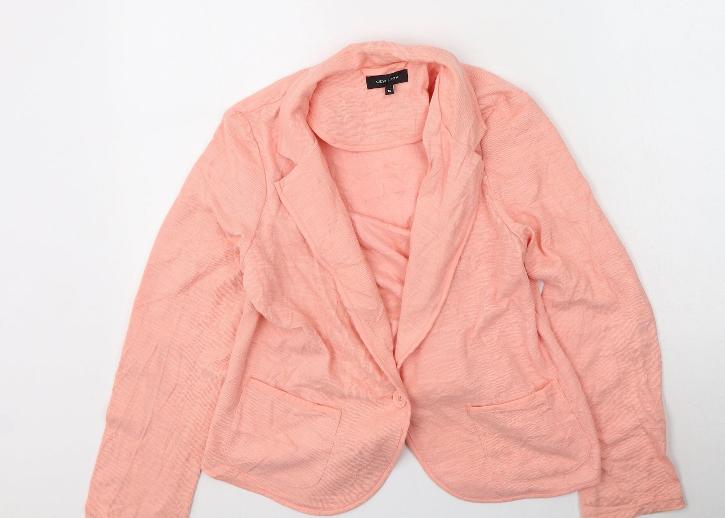 New Look Womens Pink   Gilet Jacket Size 14