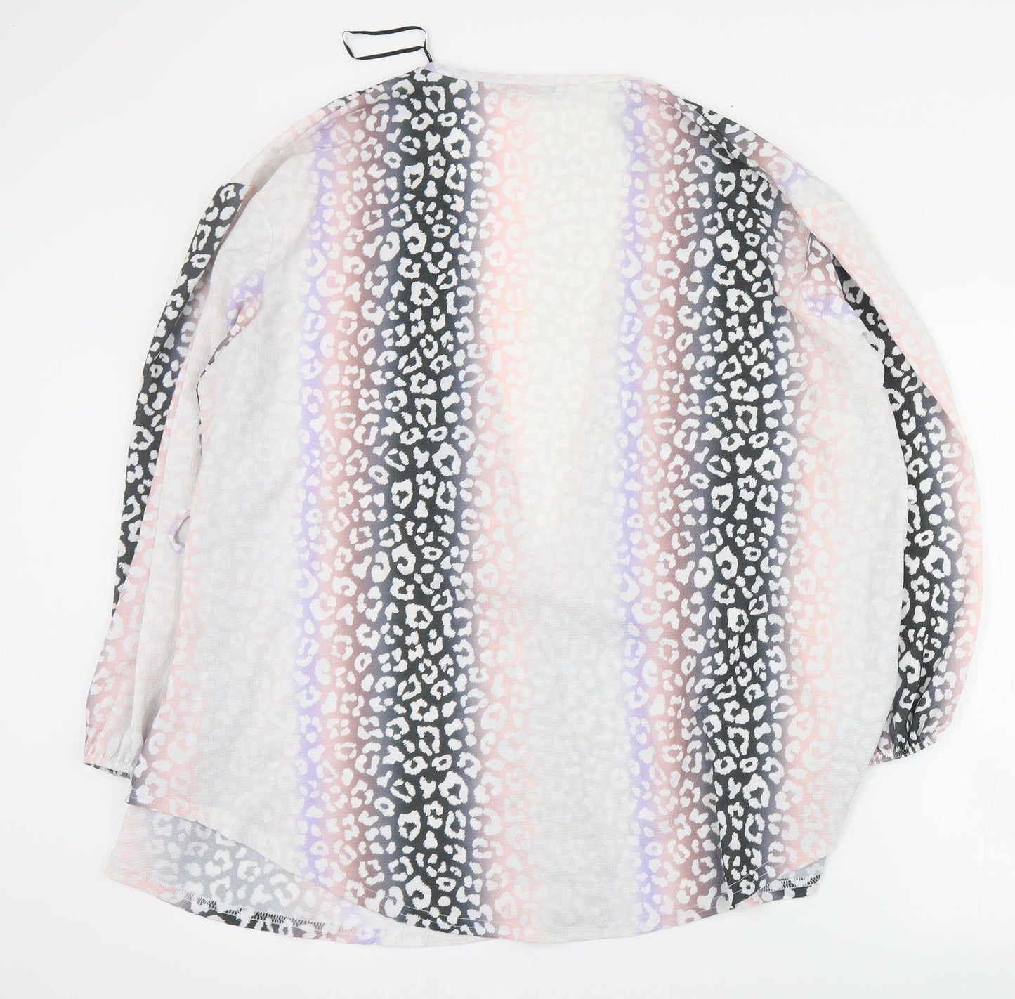 Boohoo Womens Multicoloured Animal Print  Jacket  Size 16