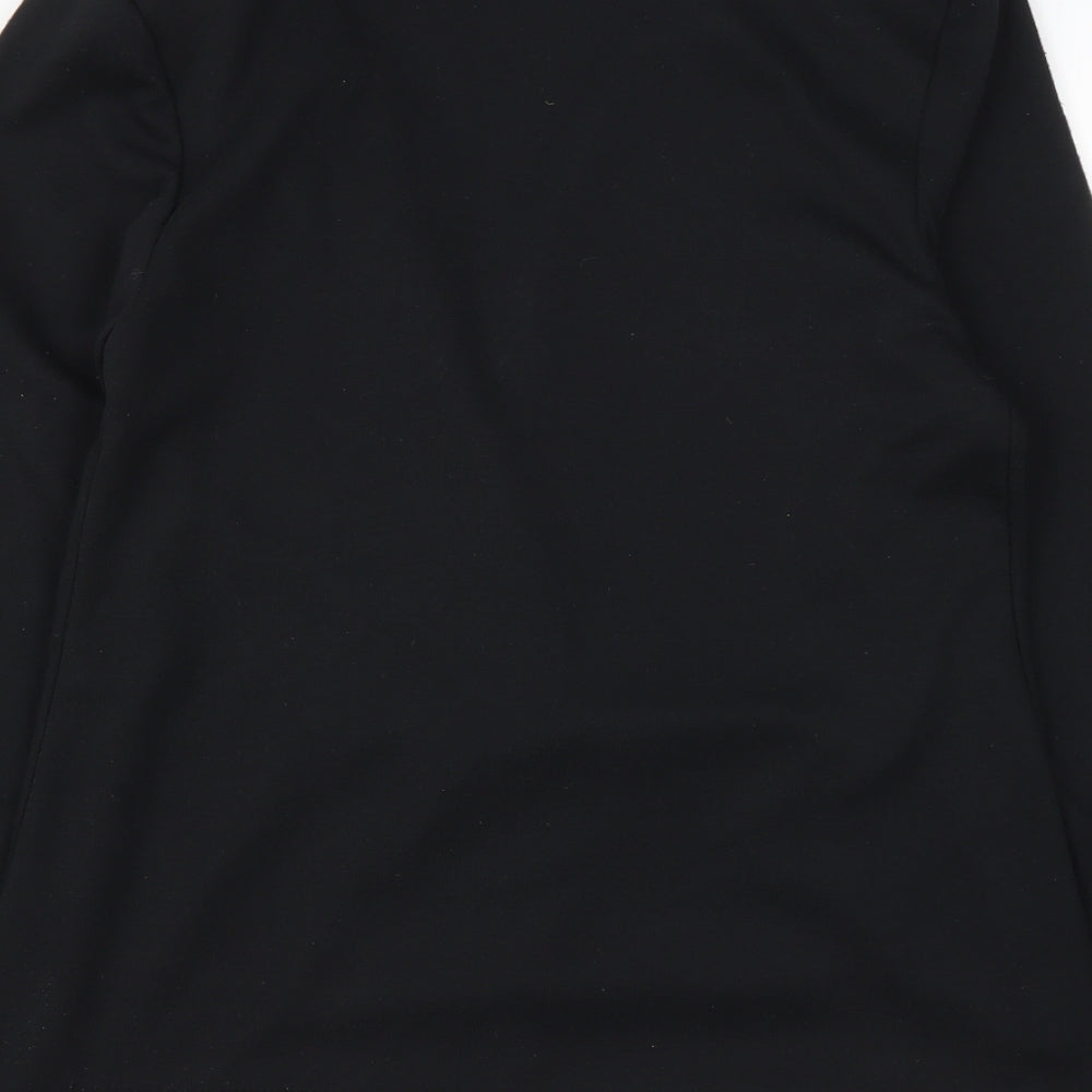 K-I Womens Black   Jacket  Size M  Button