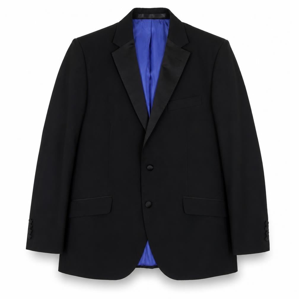 Marks and Spencer Mens Black  Wool Jacket Suit Jacket Size 40