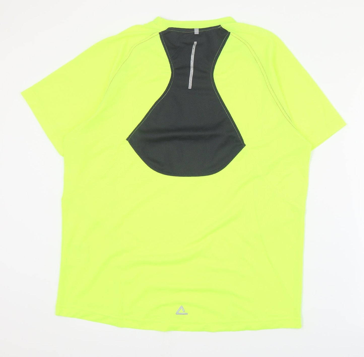 Dare2be Mens Yellow  Polyester Pullover T-Shirt Size L Round Neck Pullover