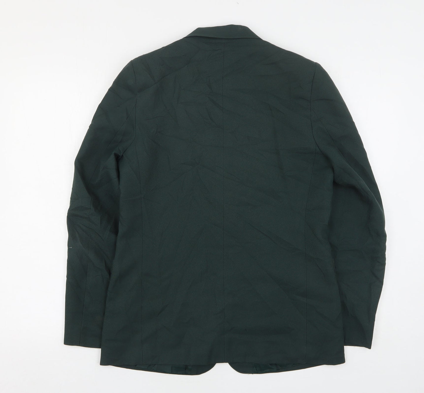 John Lewis Womens Green  Polyester Jacket Suit Jacket Size 12