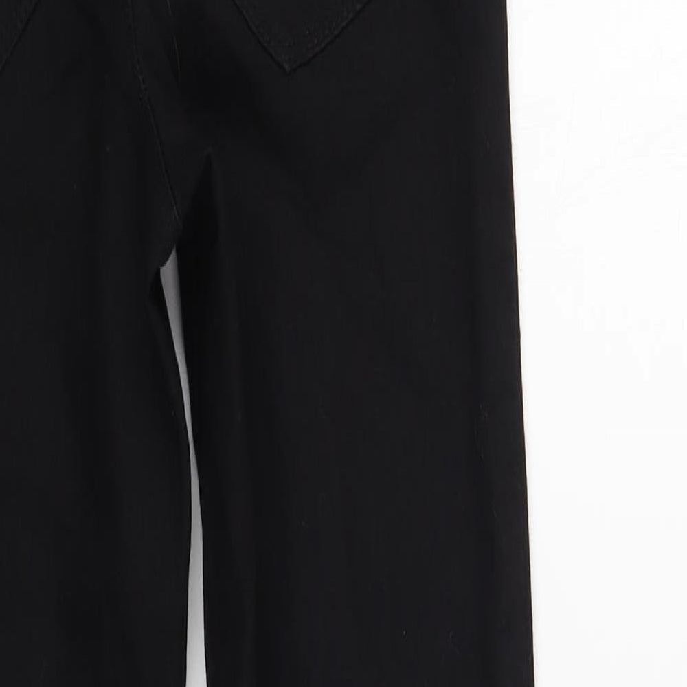 Denim Co. Womens Black  Cotton Jegging Jeans Size 8 L30 in Regular