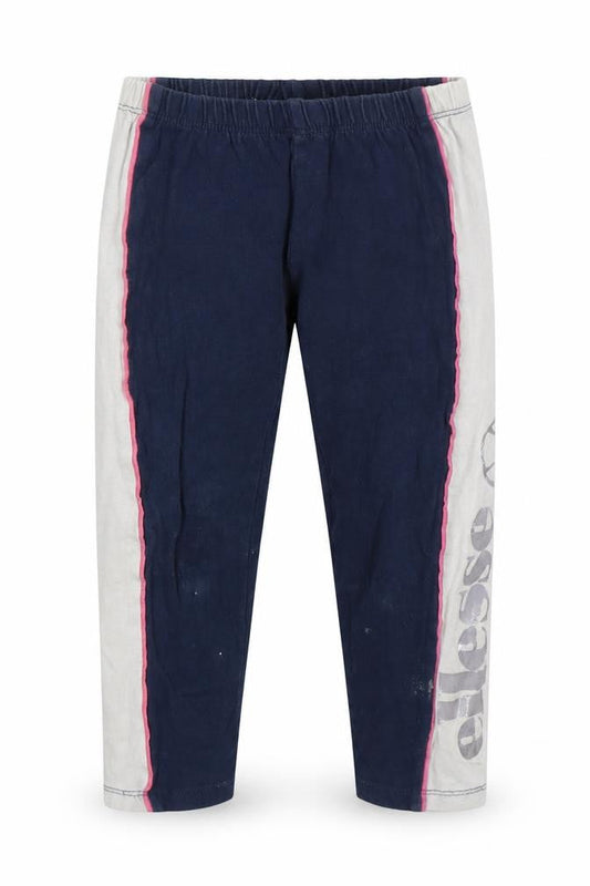 ellesse Girls Blue  Cotton Carrot Trousers Size 2-3 Years  Regular