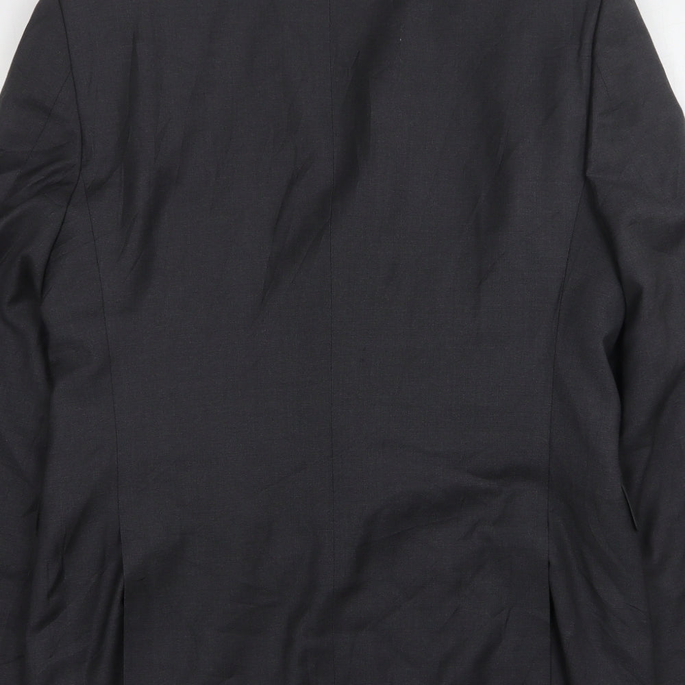 Lanficio Cerruti Mens Grey  Wool Jacket Suit Jacket Size 40