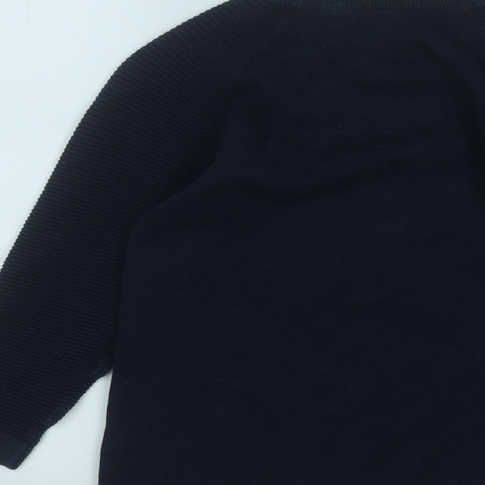 NEXT Boys Blue  Cotton Pullover Sweatshirt Size 7 Years