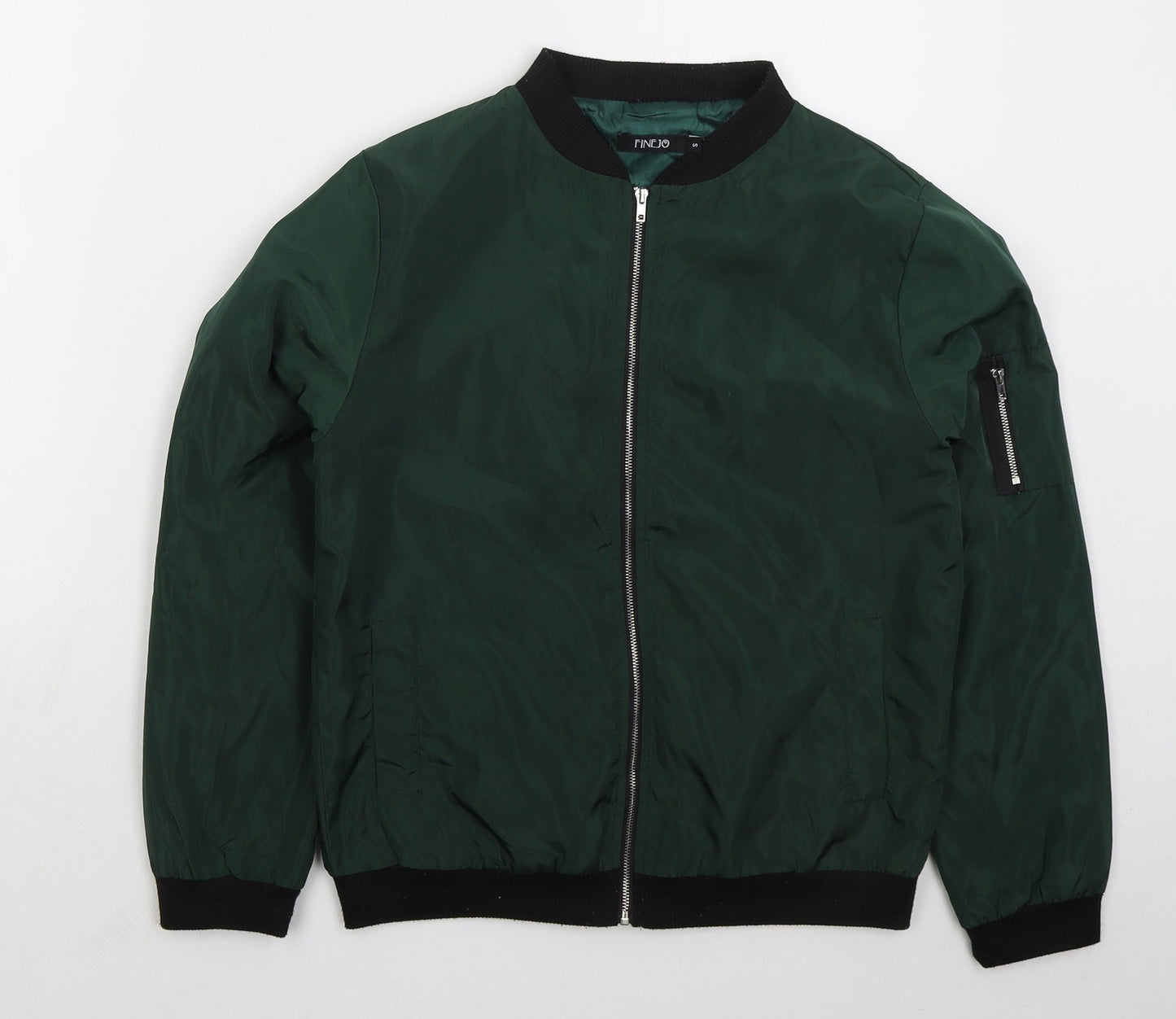 Finejo Womens Green   Jacket  Size S  Zip