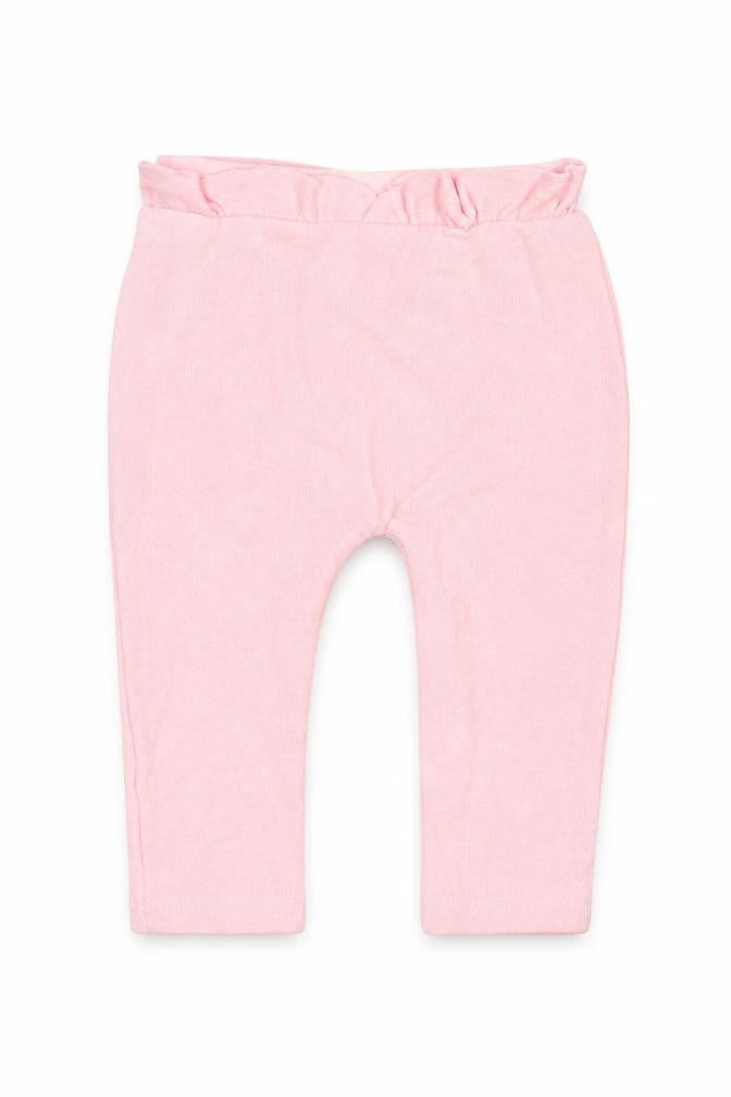 George Girls Pink  Viscose Jogger Leggings Size 3-6 Months