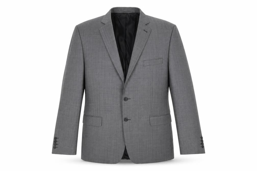 Mens 44 Chest Regular Racing Green Grey Two-Button