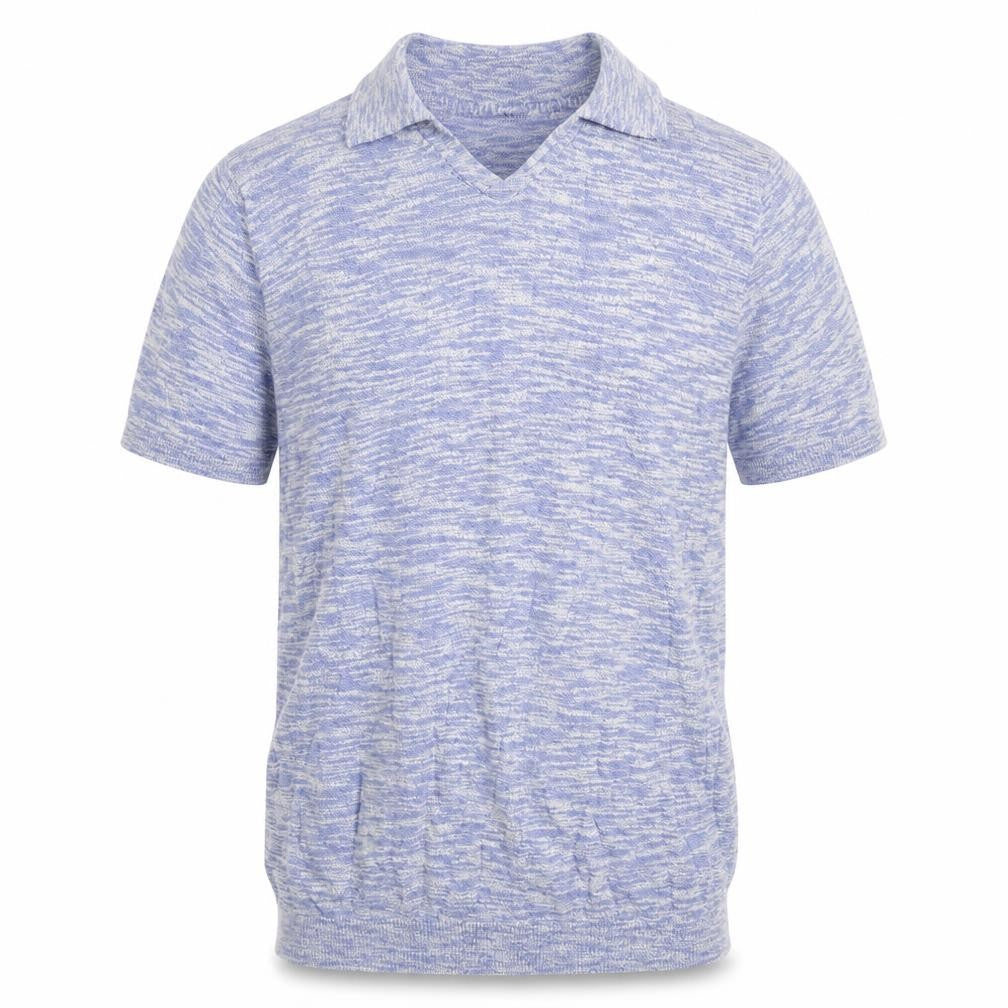 Burton Mens Blue  Cotton  Polo Size M Collared