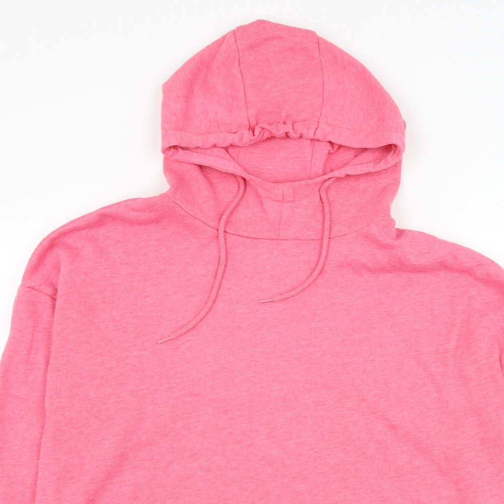 Dunnes Womens Pink  Polyester Pullover Hoodie Size M  Pullover