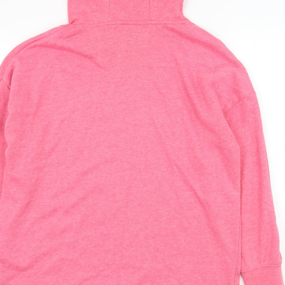 Dunnes Womens Pink  Polyester Pullover Hoodie Size M  Pullover